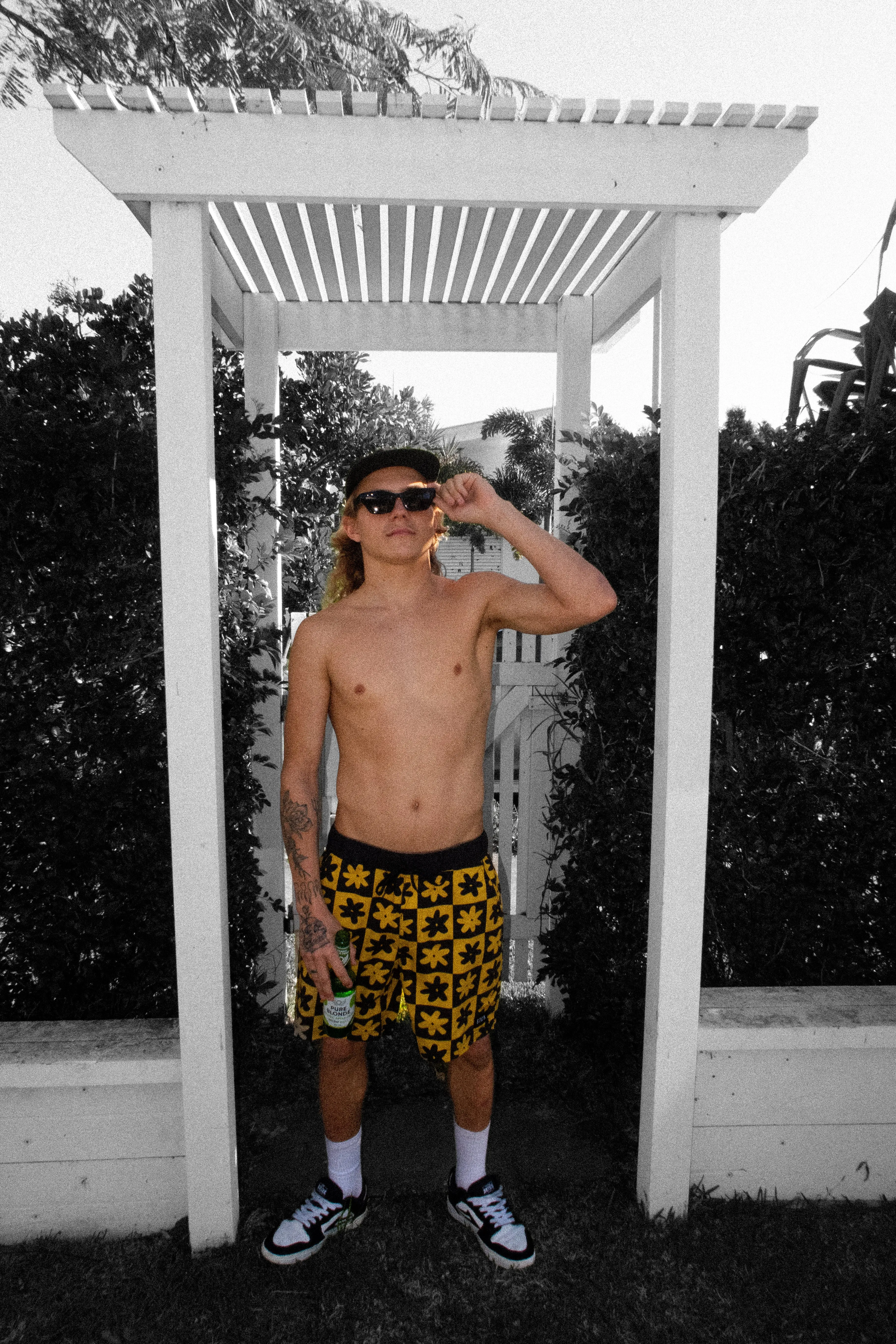 high - rise Tailored Fit POP SHORT