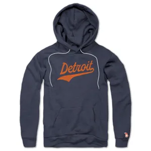 DETROIT SCRIPT - BASEBALL ALL SEASON HOODIE (UNISEX) product anniversary romance