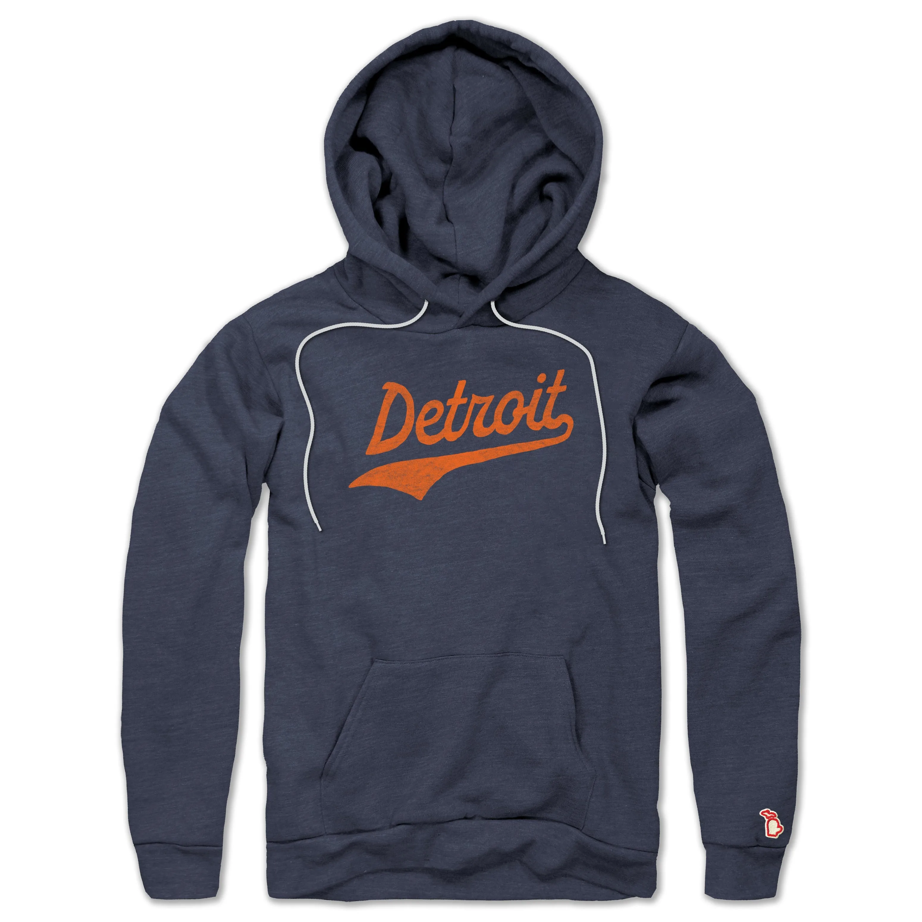 DETROIT SCRIPT - BASEBALL ALL SEASON HOODIE (UNISEX) Running wear
