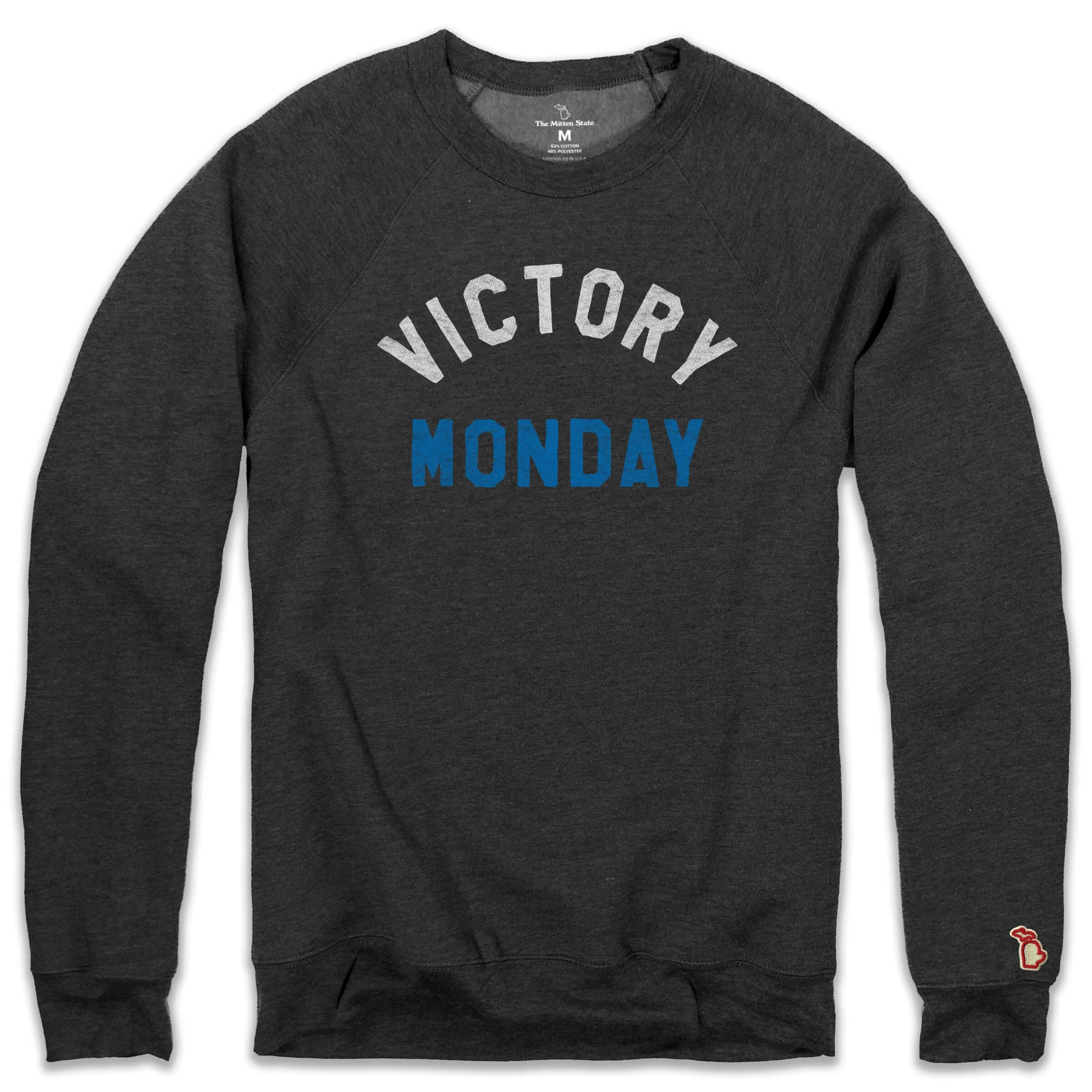DETROIT - VICTORY MONDAY FLEECE SWEATSHIRT (UNISEX) Warm Layers Essential Clothing