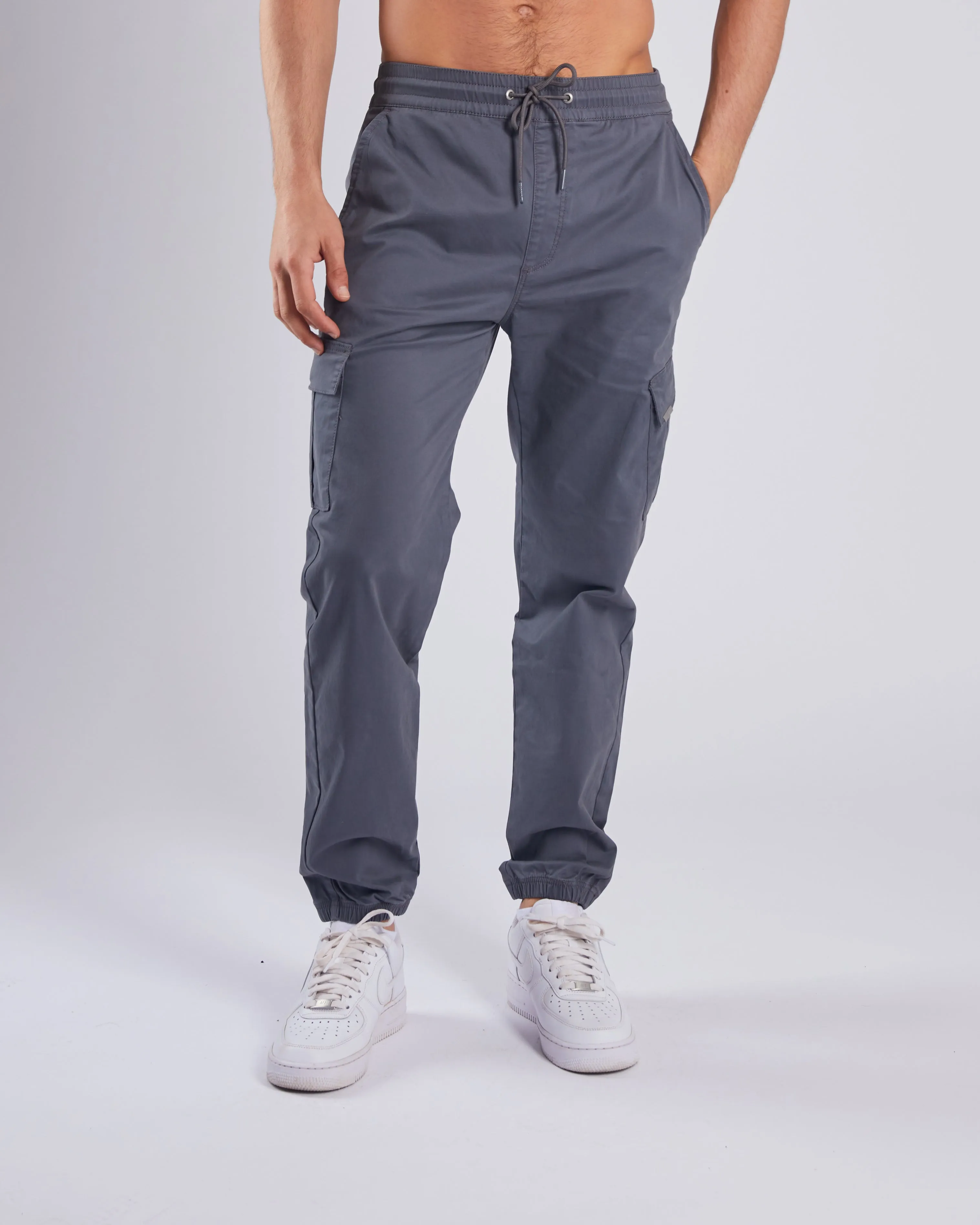 Quick drying material Dillon Cargo Jogger Scorpion Grey