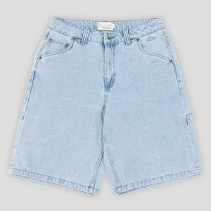 Preppy look Dime Classic Denim Shorts - Blue Washed