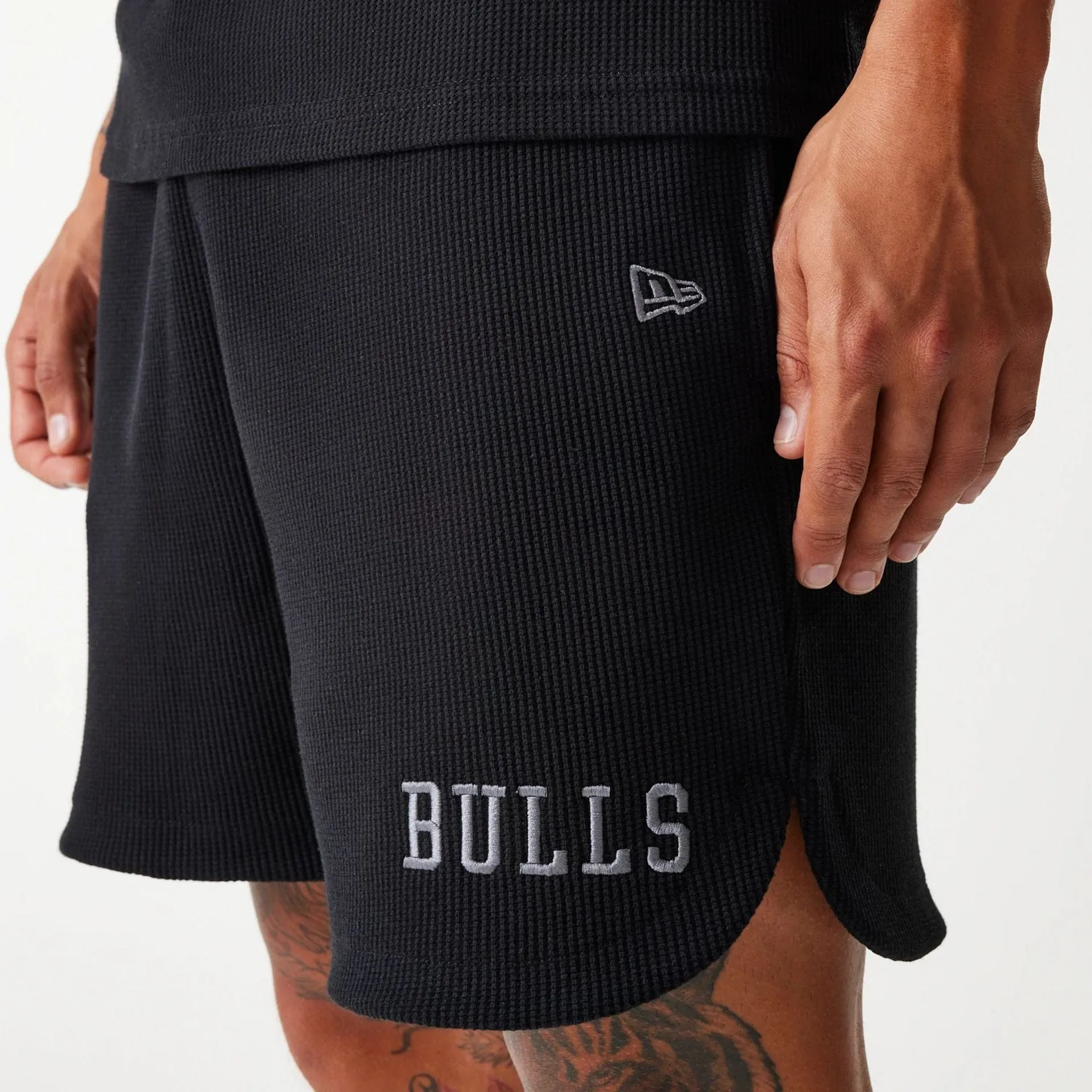 Flexible Support Chicago Bulls NBA Waffle Black Shorts