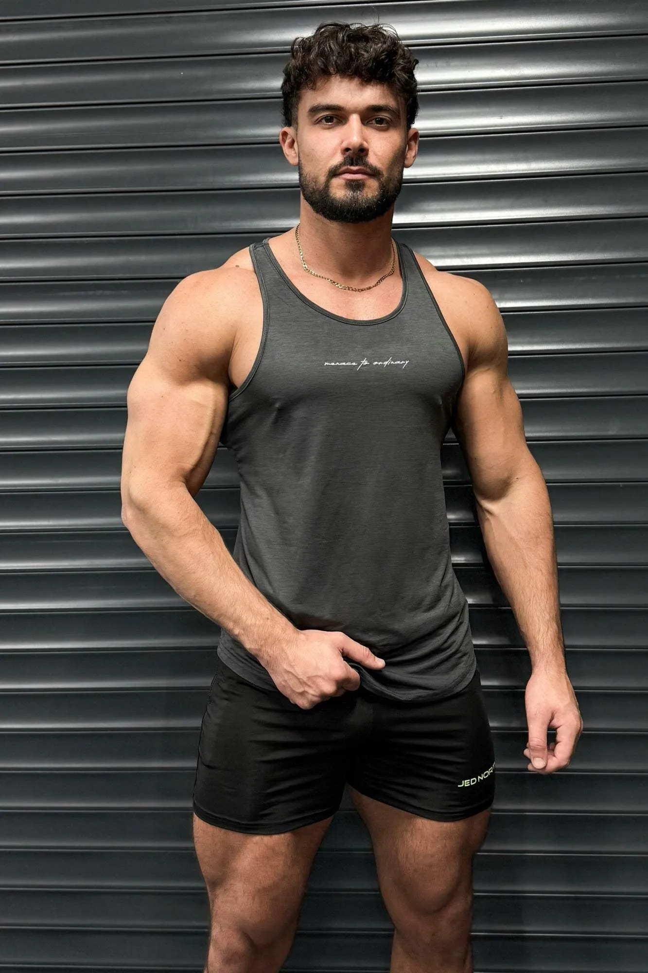 Heavy Duty Weather - resistant Dynamic Bodybuilding Stringer - Dark Gray