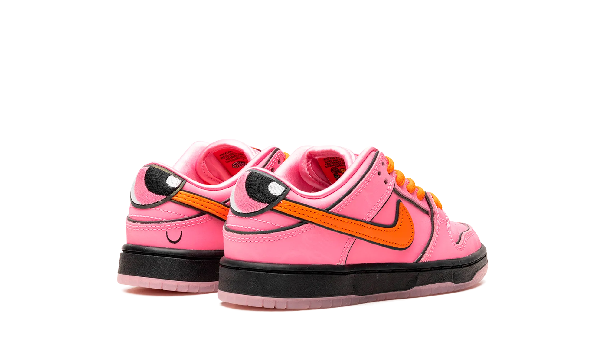 SB Dunk Low PS "Powerpuff Girls - Blossom" Outfit Essential Slip On Design