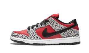 SB Dunk Low Premium "Supreme - Red Cement" Comfy Layer