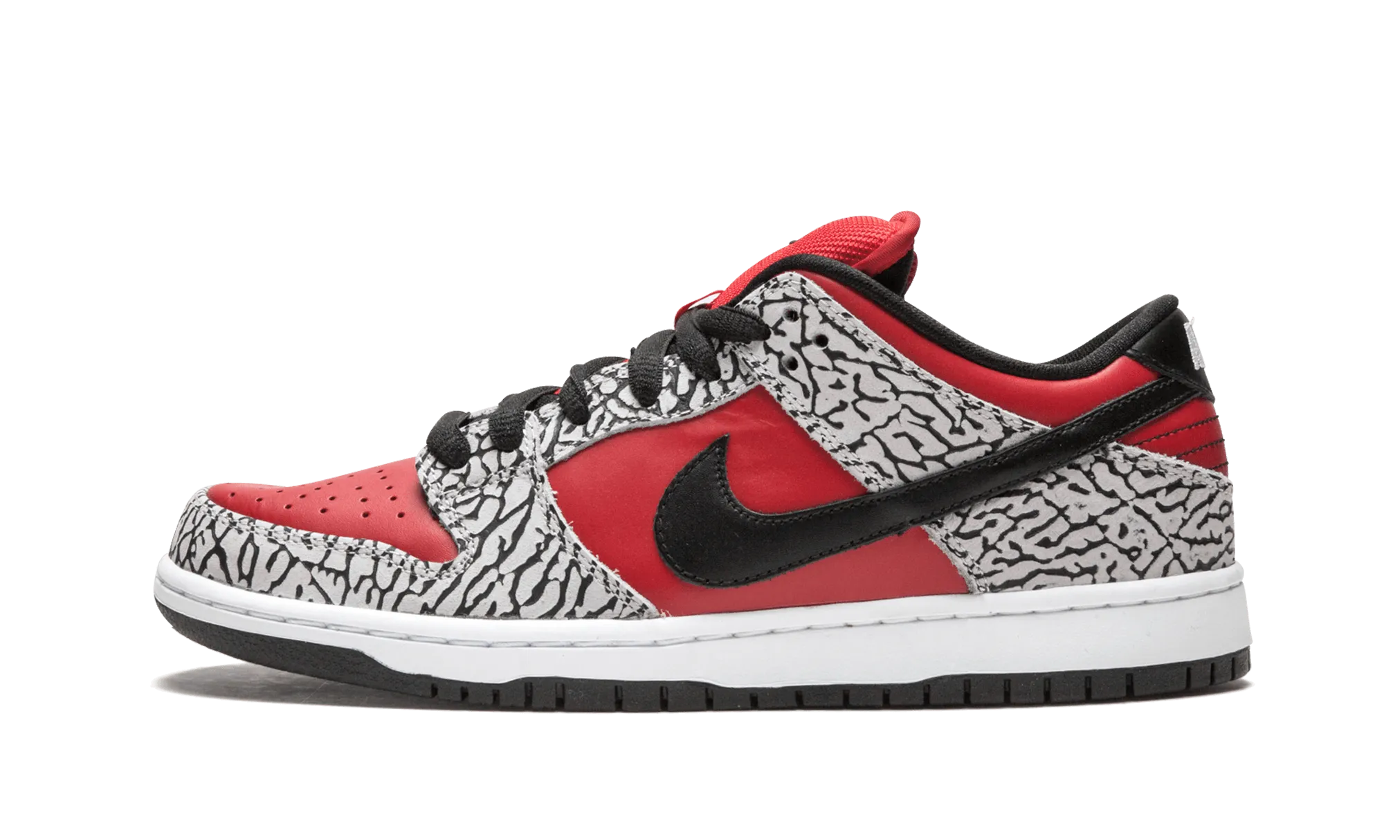 SB Dunk Low Premium "Supreme - Red Cement" Comfy Layer