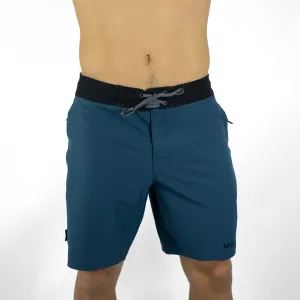 Slim Fit Wear campers Newport Boardies - Ocean Blue