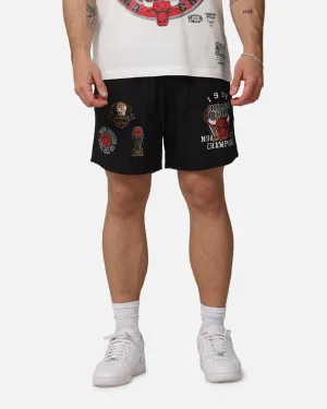 Mitchell & Ness Chicago Bulls Champs Nylon Shorts Black Frictionless Movement