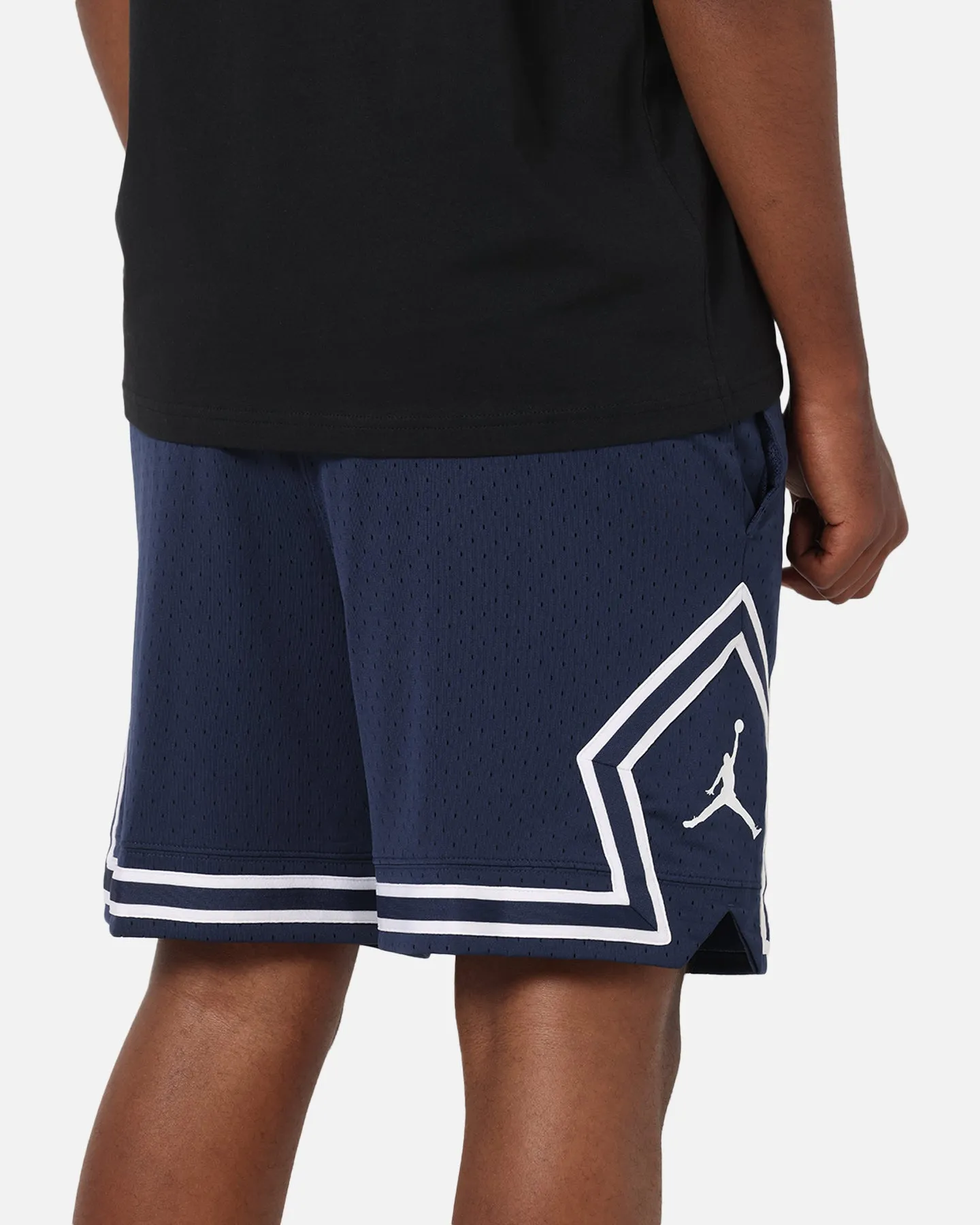 All Day Easy Wear Jordan Dri-FIT Sport Diamond Shorts Midnight Navy/White