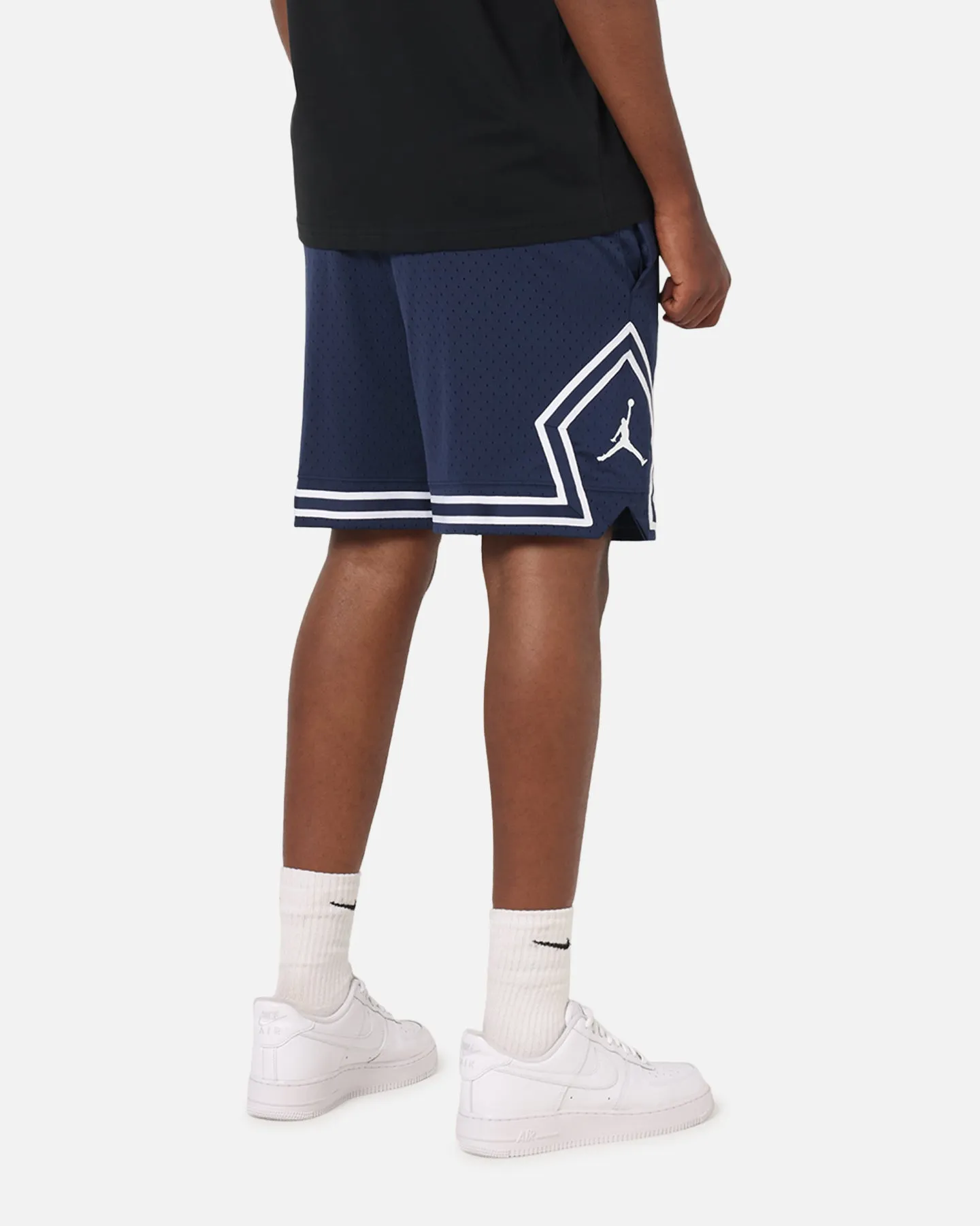 Jordan Dri-FIT Sport Diamond Shorts Midnight Navy/White Durable Feel