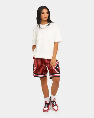 Sporty Vibe Wear Mitchell & Ness Men's Chicago Bulls 1997 Striped SM Short Black/Red