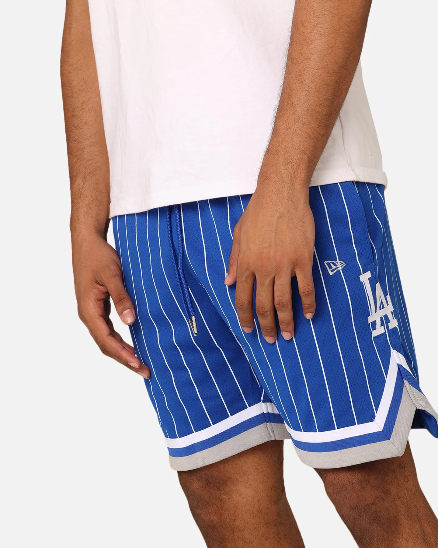 club wear New Era Los Angeles Dodgers Pinstripe Shorts OTC