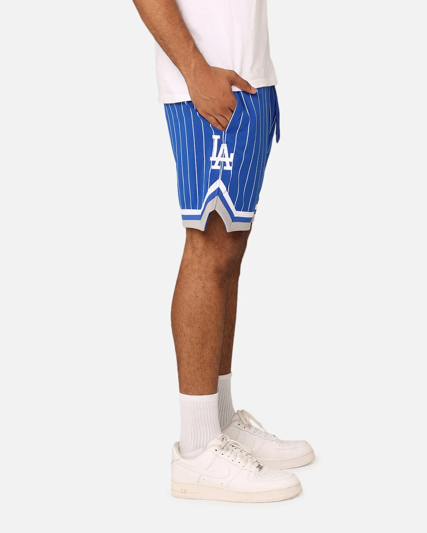 New Era Los Angeles Dodgers Pinstripe Shorts OTC food industry Hot Weather