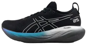 Enhanced grip Luxe Finish GEL-NIMBUS 25 "Black / Silver"