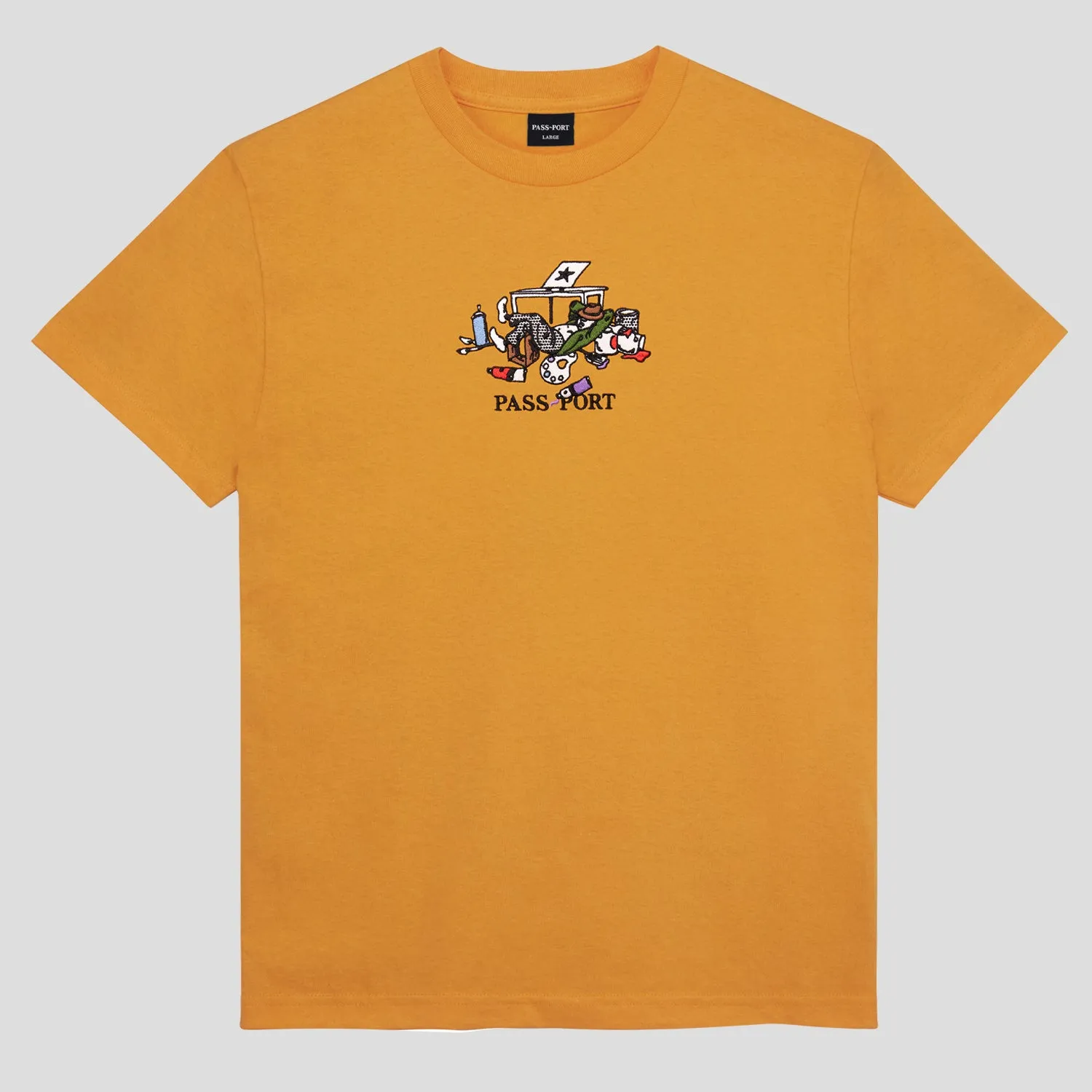 Trendy Look Comfortable Pass~Port Lucid Dream Tee - Orange Sherbet