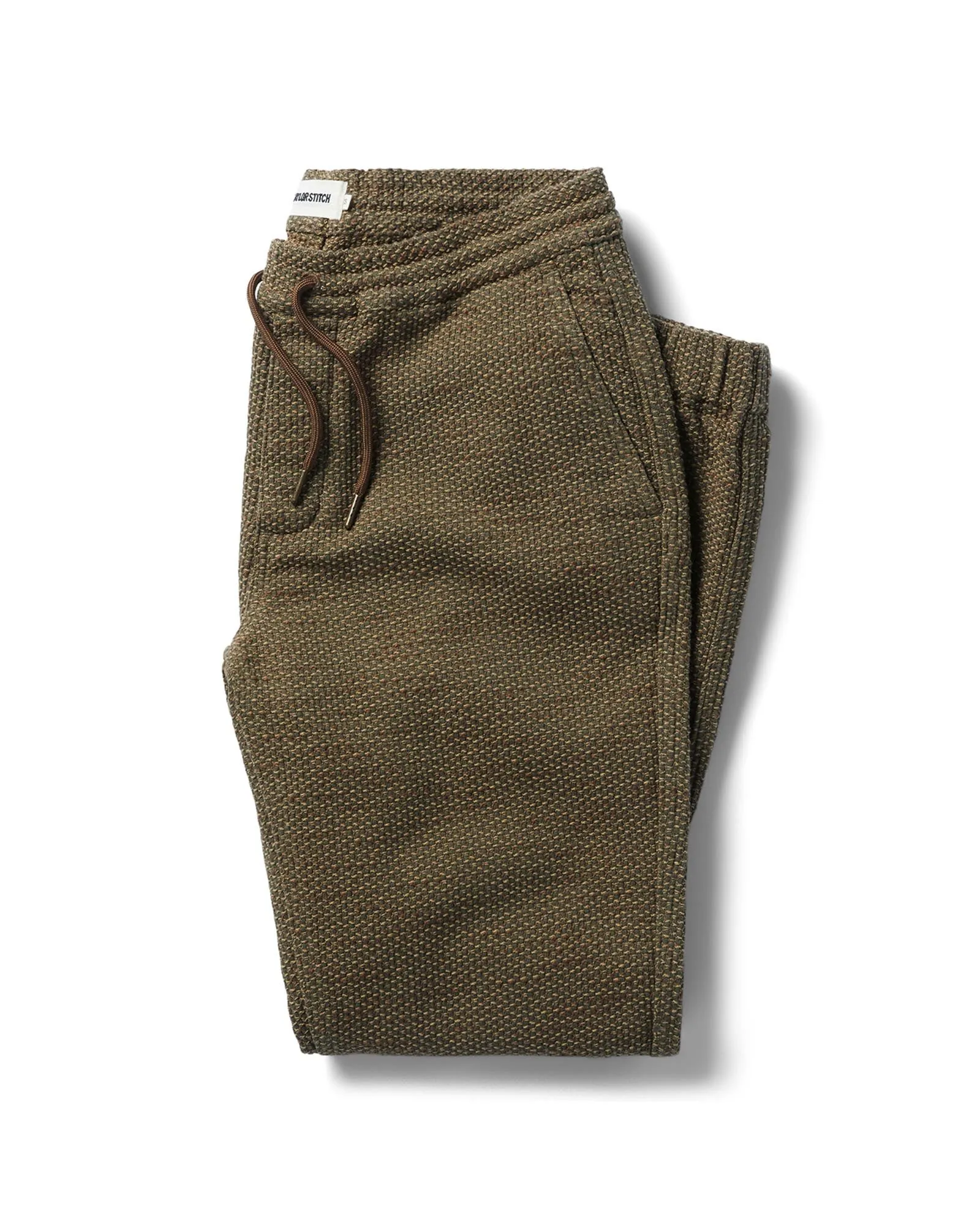 The Apres Pant in Cypress Sashiko Chilly Day Layers Utility Style