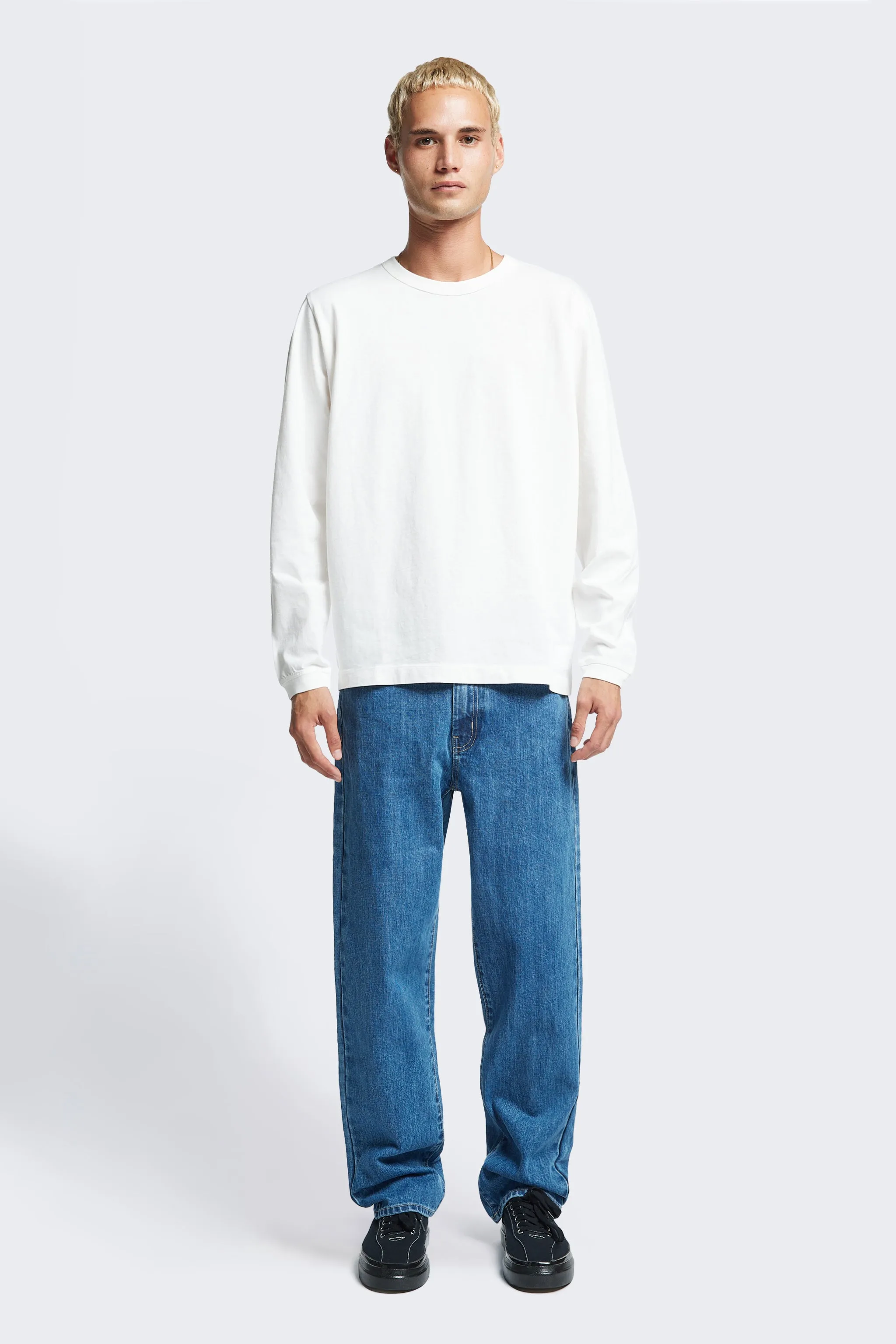 Casual Essential Offline L/S T-Shirt White