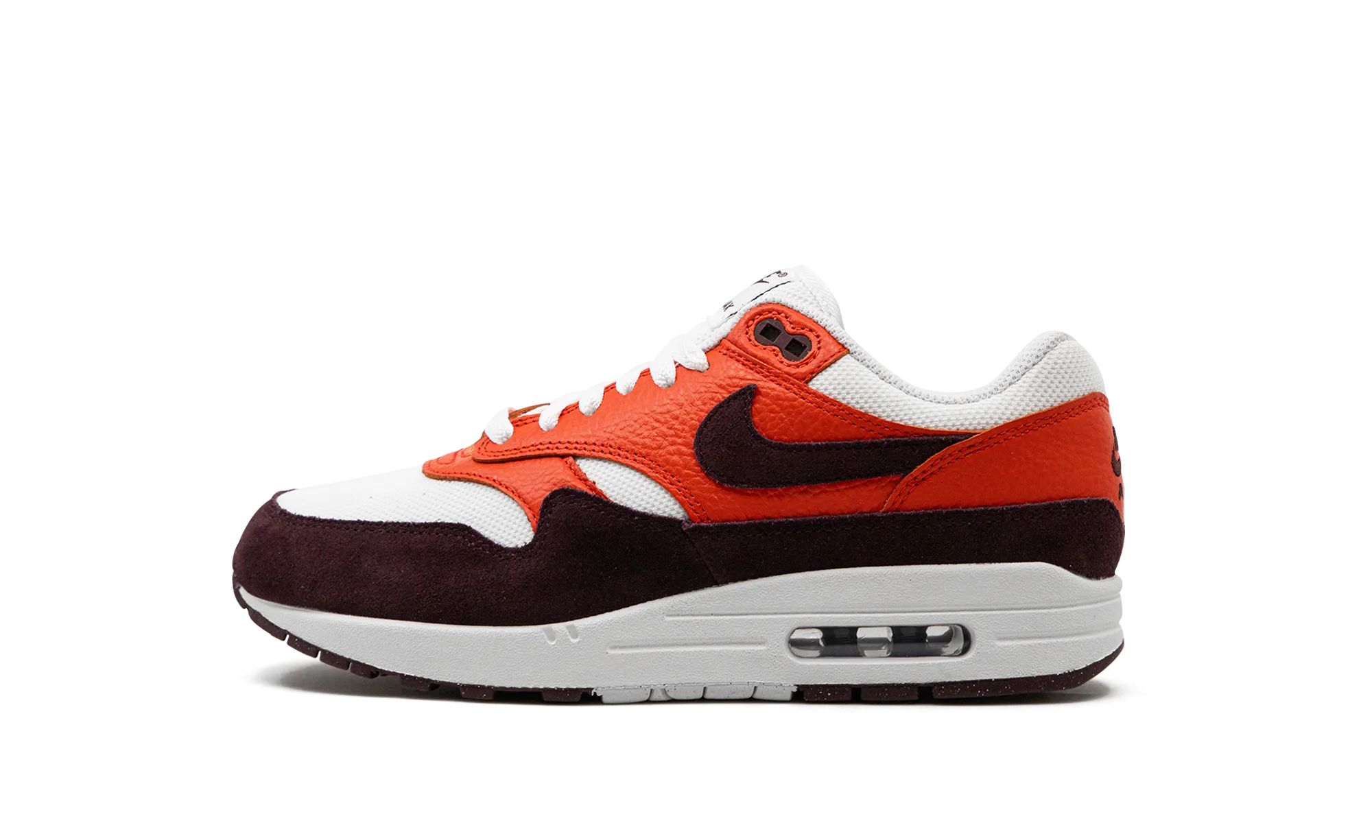 Air Max 1 "Burgundy Crush / Picante Red" Durable Build Airport Travel Field Fast