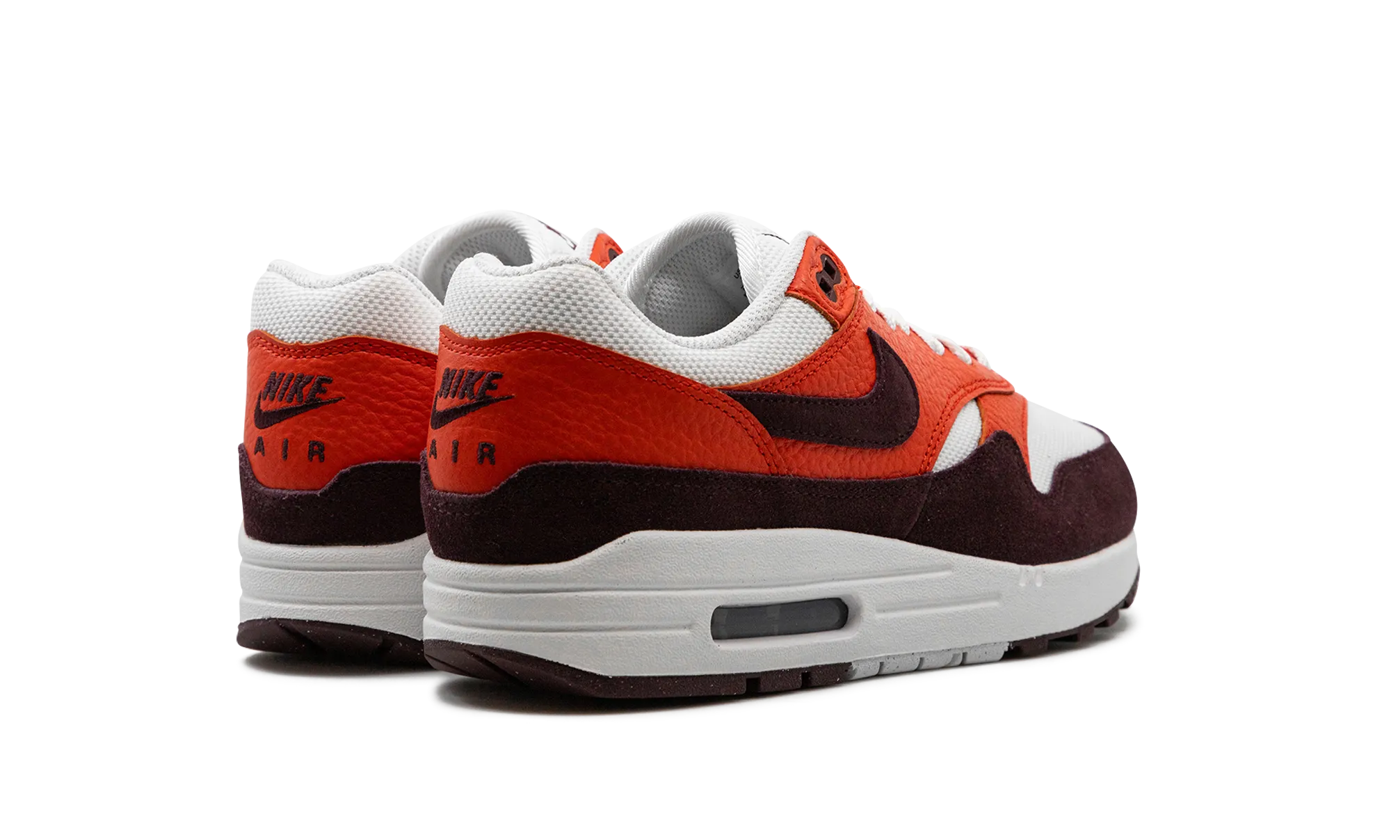 Club Night Reinforced toe box Air Max 1 "Burgundy Crush / Picante Red"