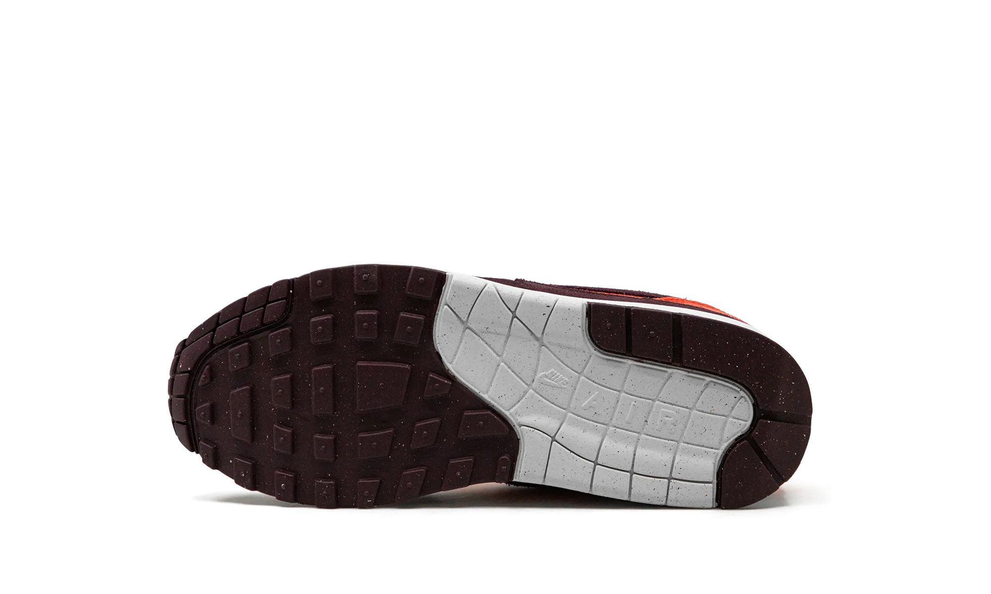 Strong Stitching Air Max 1 "Burgundy Crush / Picante Red"