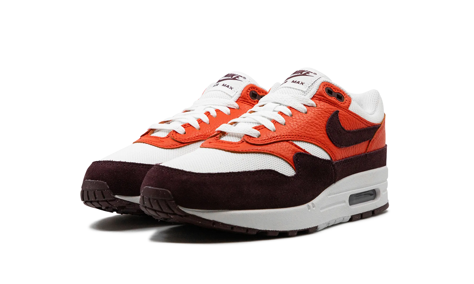 Step Light Top Rated Air Max 1 "Burgundy Crush / Picante Red"