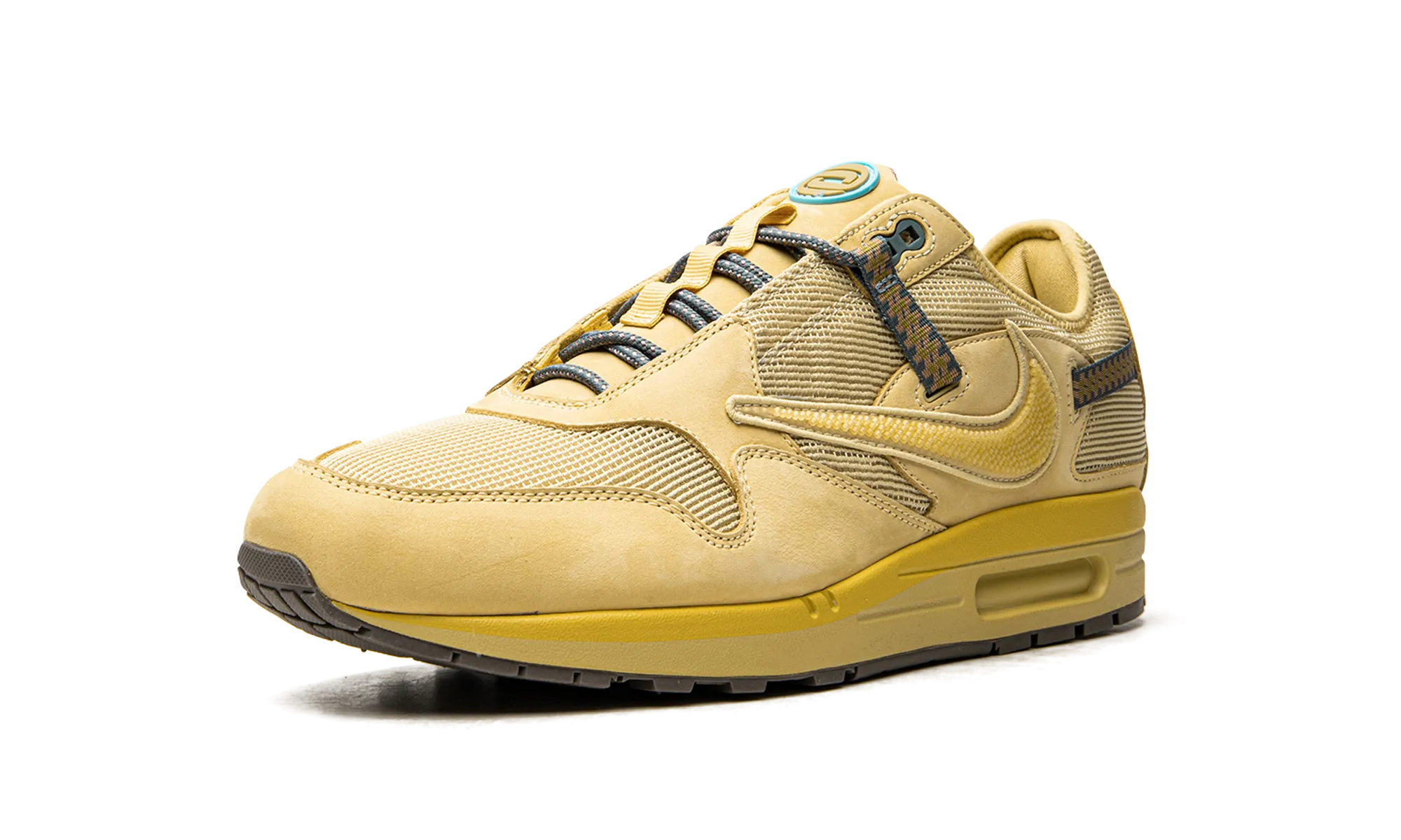 All Day Beach Walk heel cup Air Max 1 "Travis Scott - Saturn Gold"