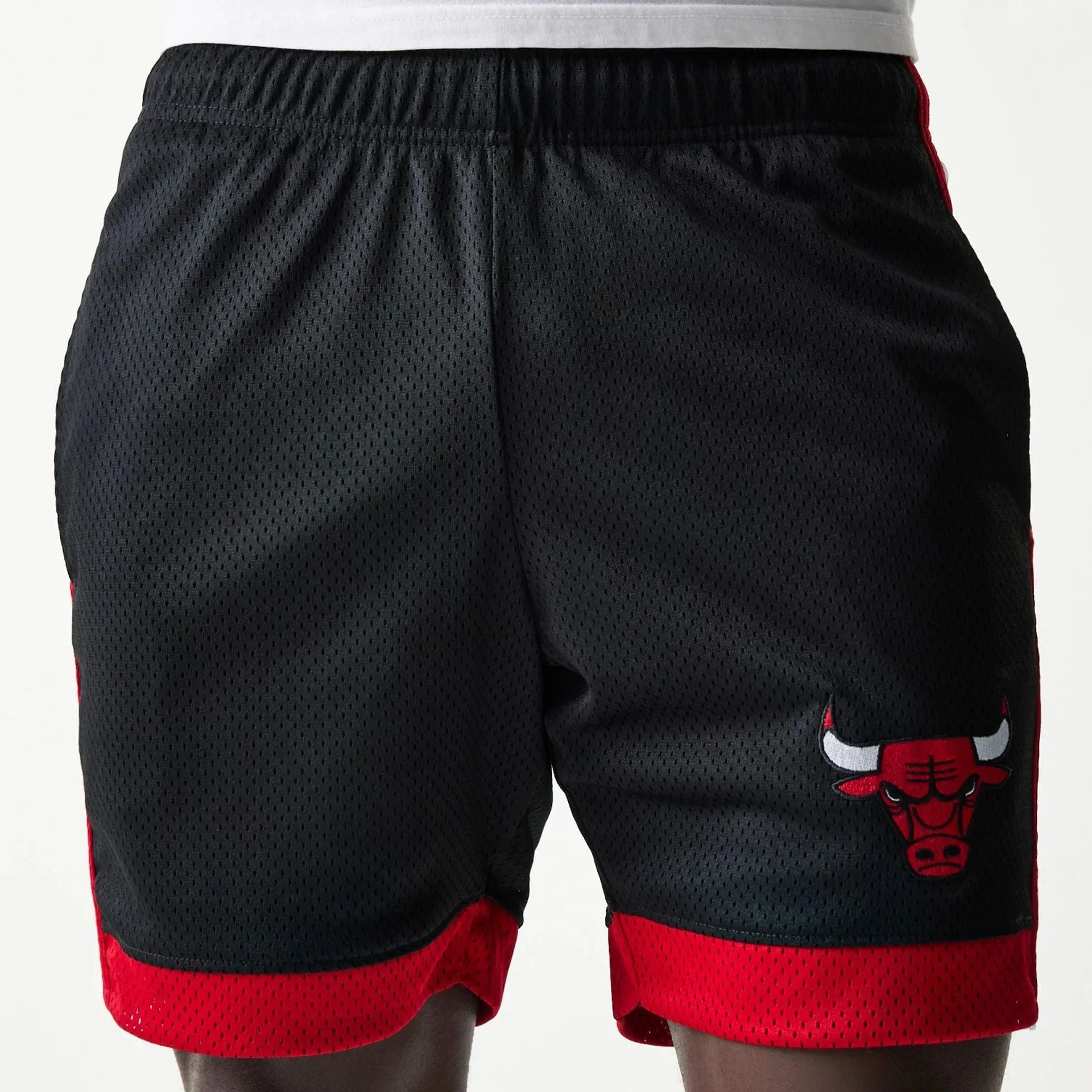 Double Layered Panels Quick Comfort Chicago Bulls NBA Sport Classic Black Shorts