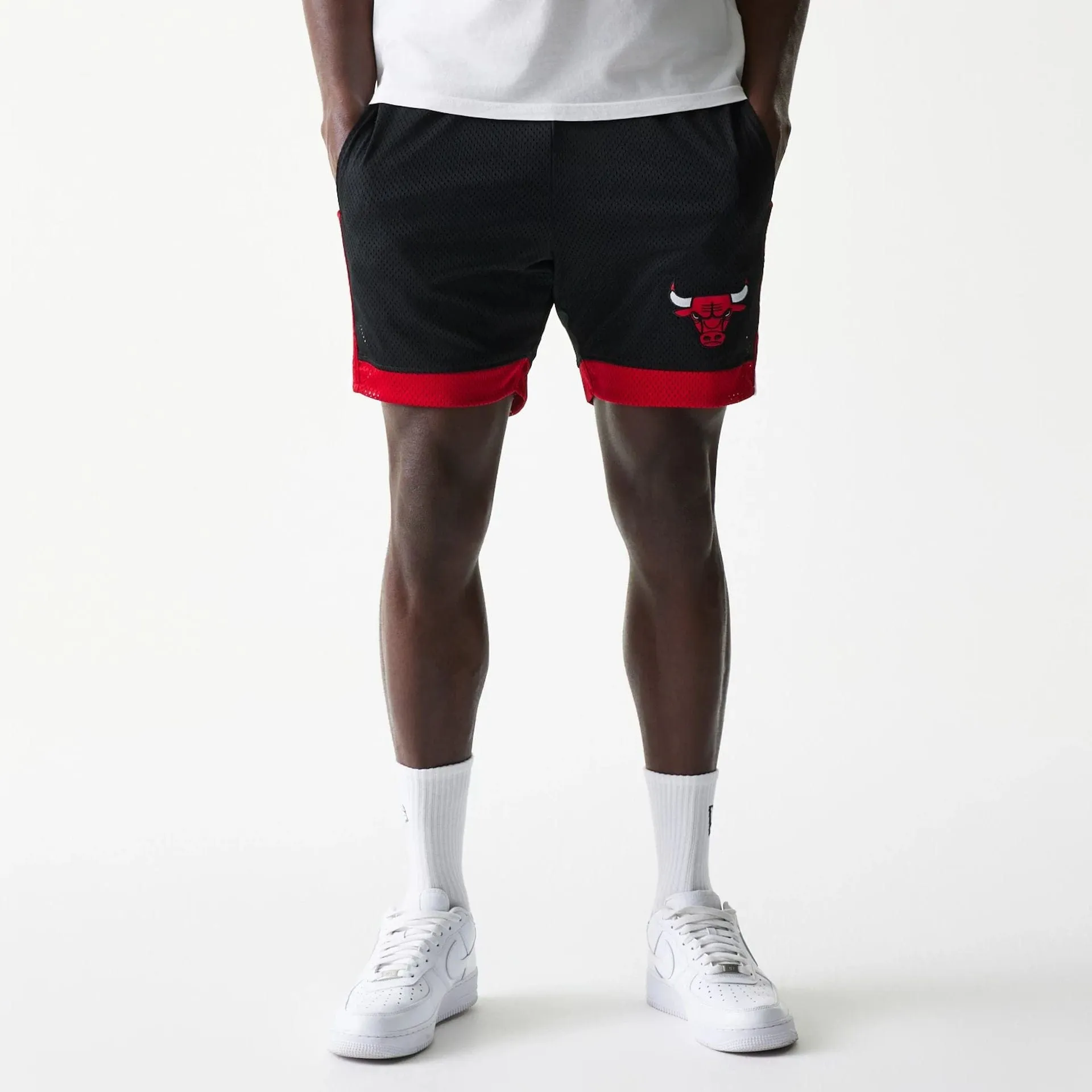 Body Movement Chicago Bulls NBA Sport Classic Black Shorts