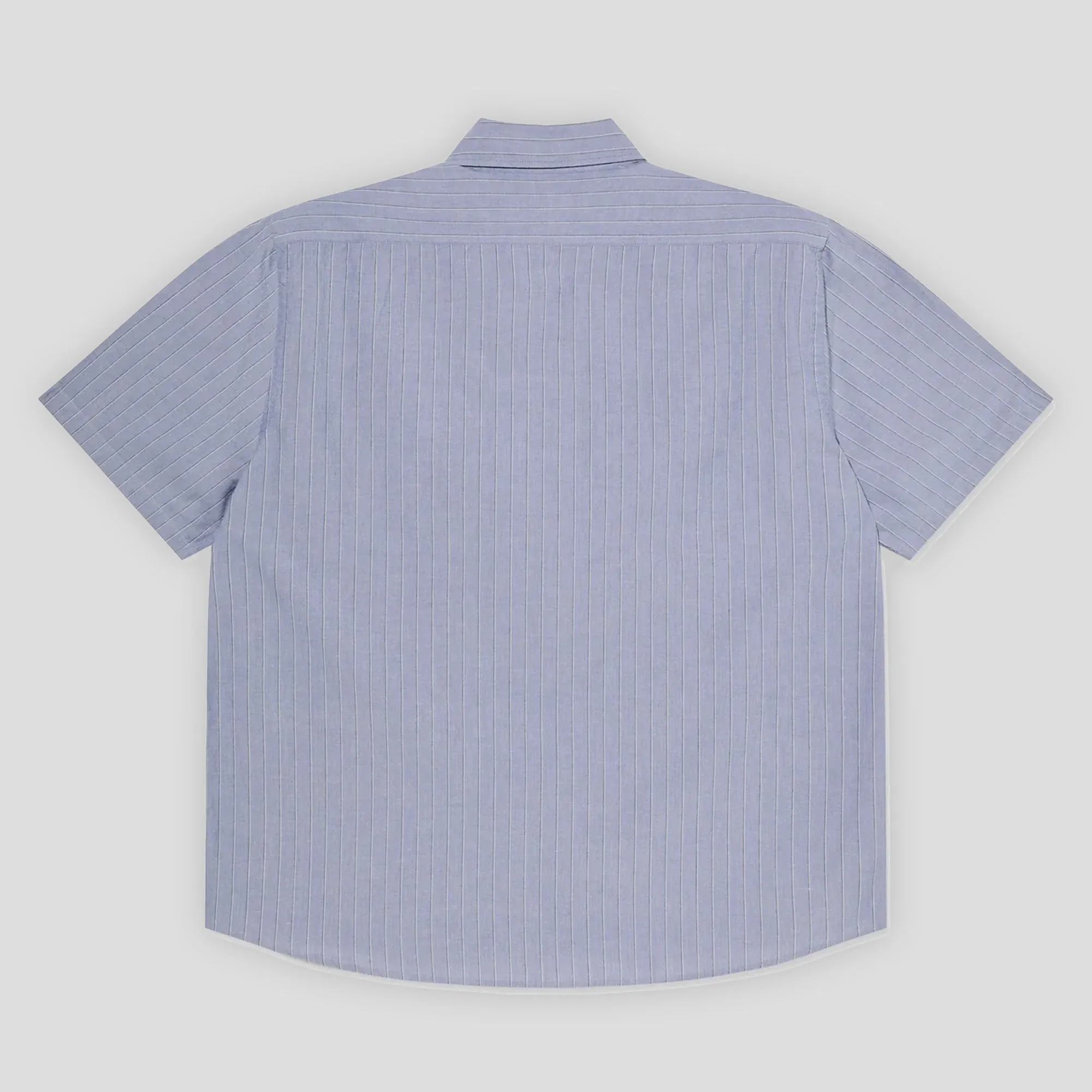 Last Resort AB SS-SM001 Shirt - Zen Blue Classic Collar Organic Cotton
