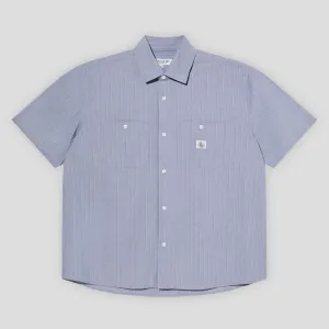 Last Resort AB SS-SM001 Shirt - Zen Blue Smooth Cotton Blend All-Occasion Wear