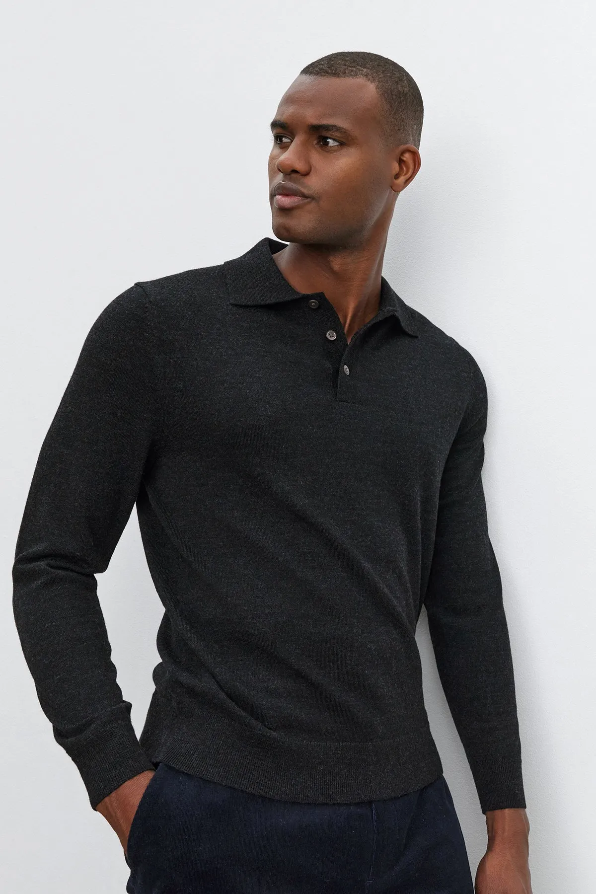 Gradient effect ARTHUR SWEATER POLO