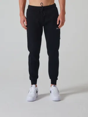 Casual Fit Water resistant coating Kaleb Jogger New Black