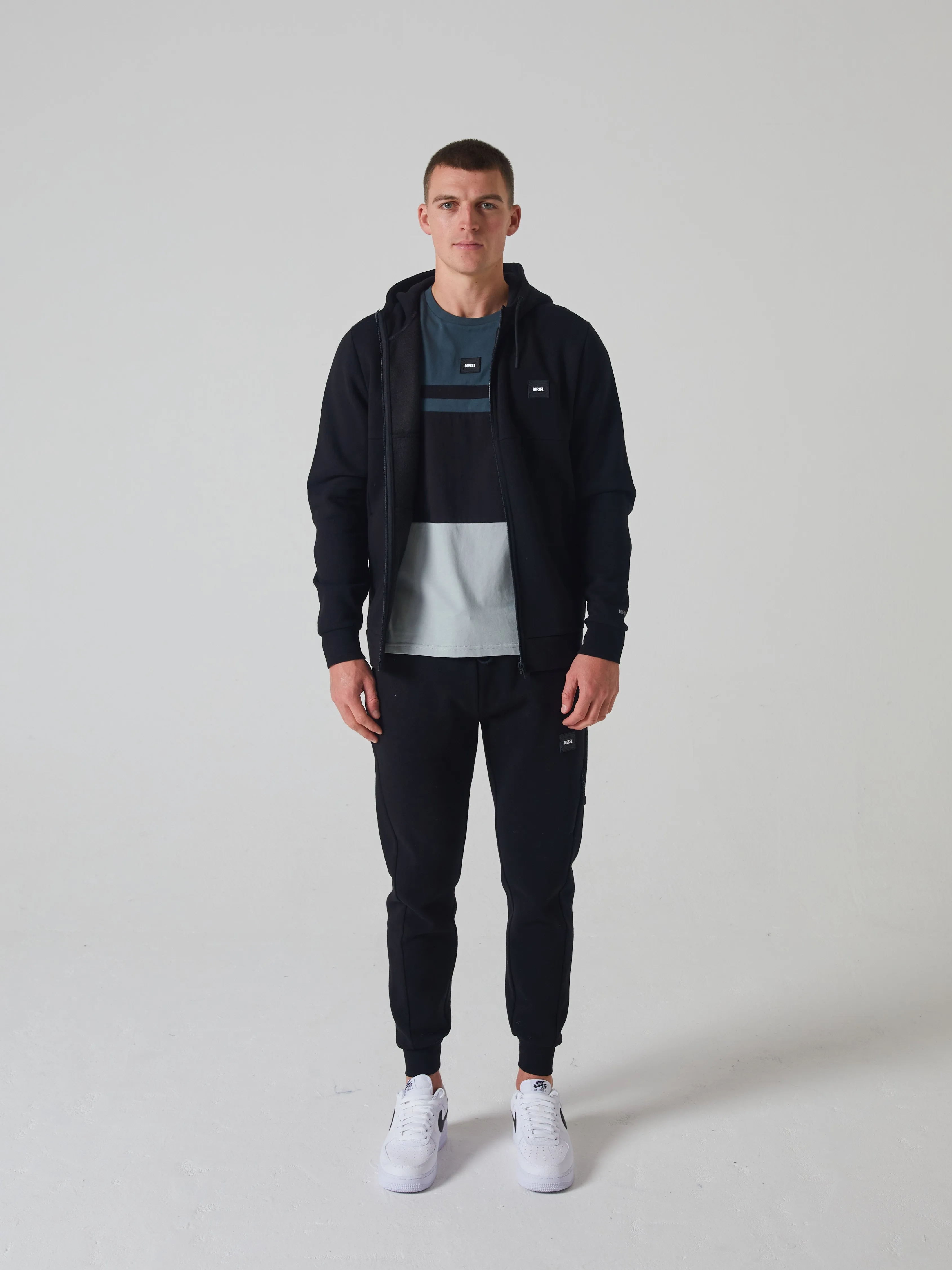 Ready For Action Timeless Style Kaleb Jogger New Black