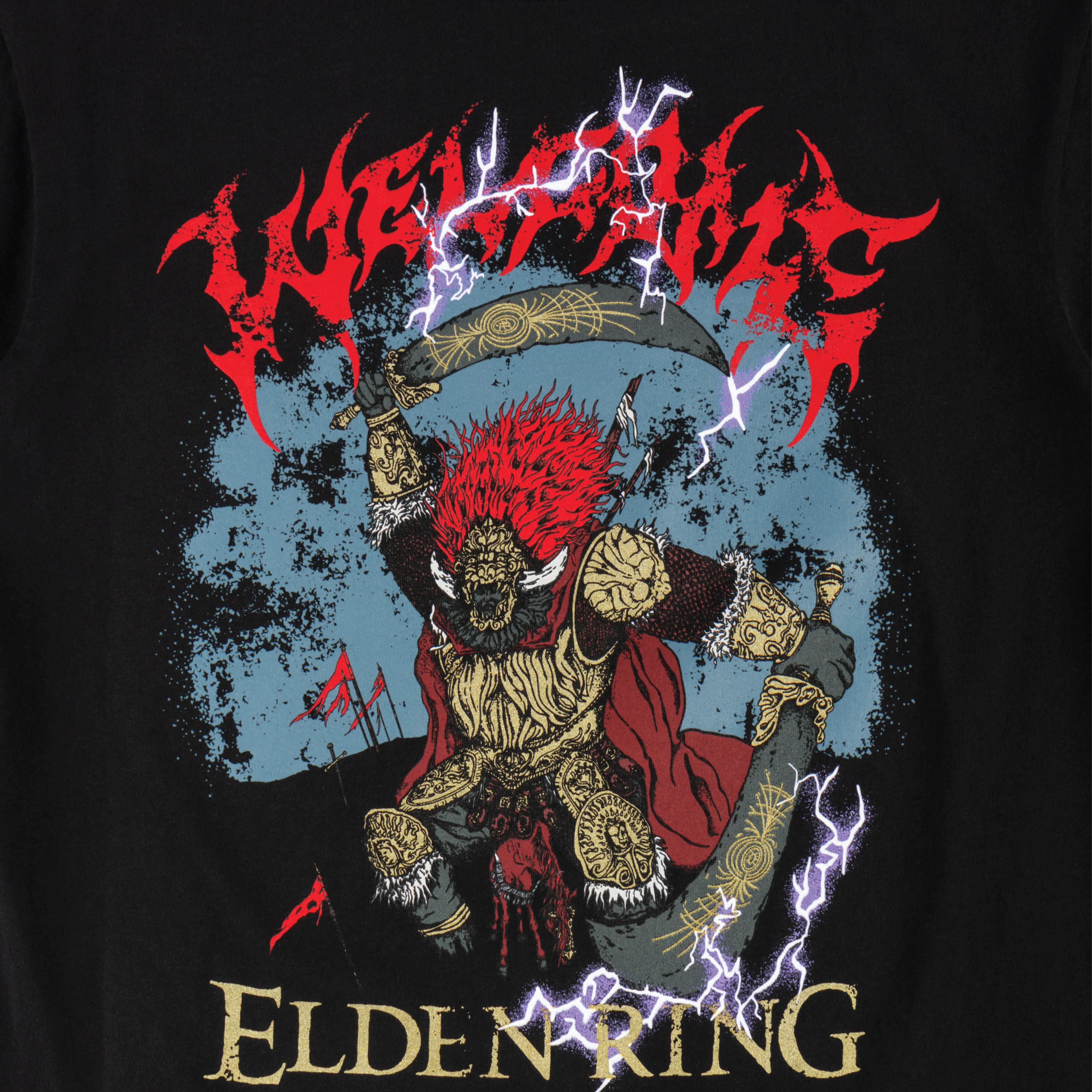 Pre Shrunk Cotton ELDEN RING X WELCOME - Radahn Tee