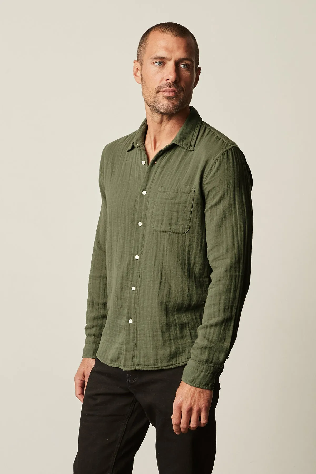 ELTON BUTTON-UP SHIRT Organic Cotton