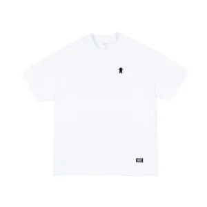 PreShrunkCotton Embroidered OG Bear SS Tee White And Black