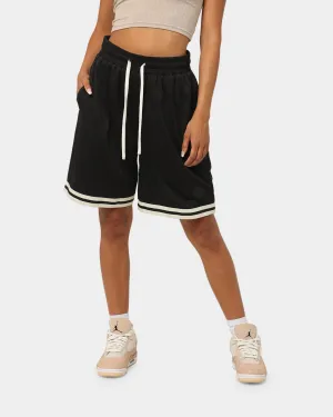 EN ES Team Basketball Shorts Black Ultra Lightweight Build