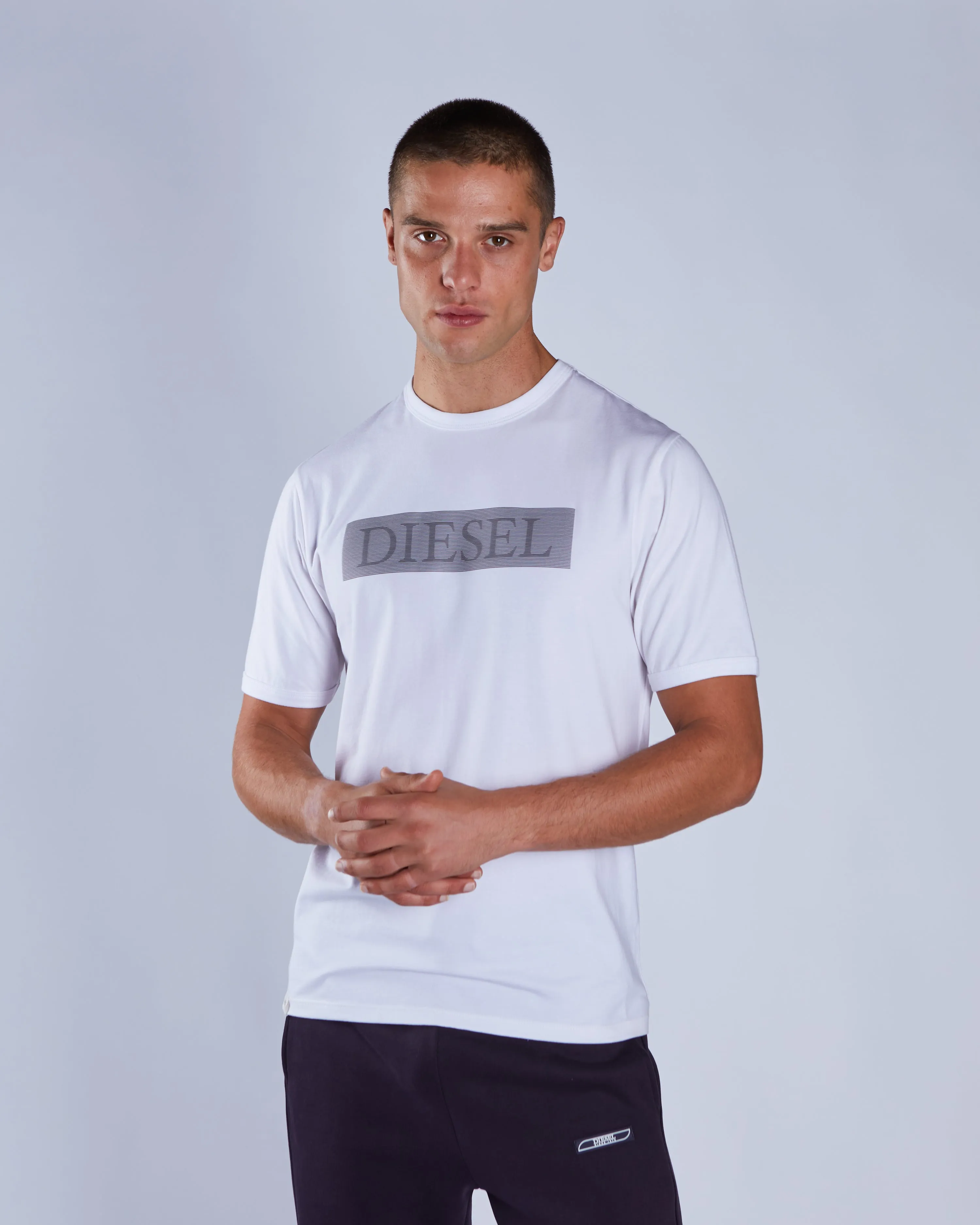 Movie Night Archer Tee White Wash