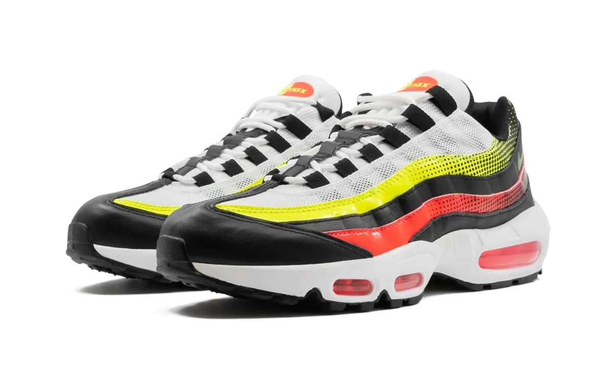 Air Max 95 SE "SOLAR RED" Abrasion resistant Queen Touch