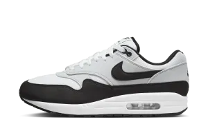 Nike Air Max 1 "White Black" Breathable Inner Sleeve Synthetic Upper