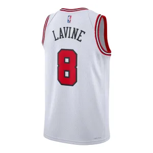 Chicago Bulls Zach LaVine Nike Association Swingman Jersey Eco Friendly Recycled Material Quick Fit