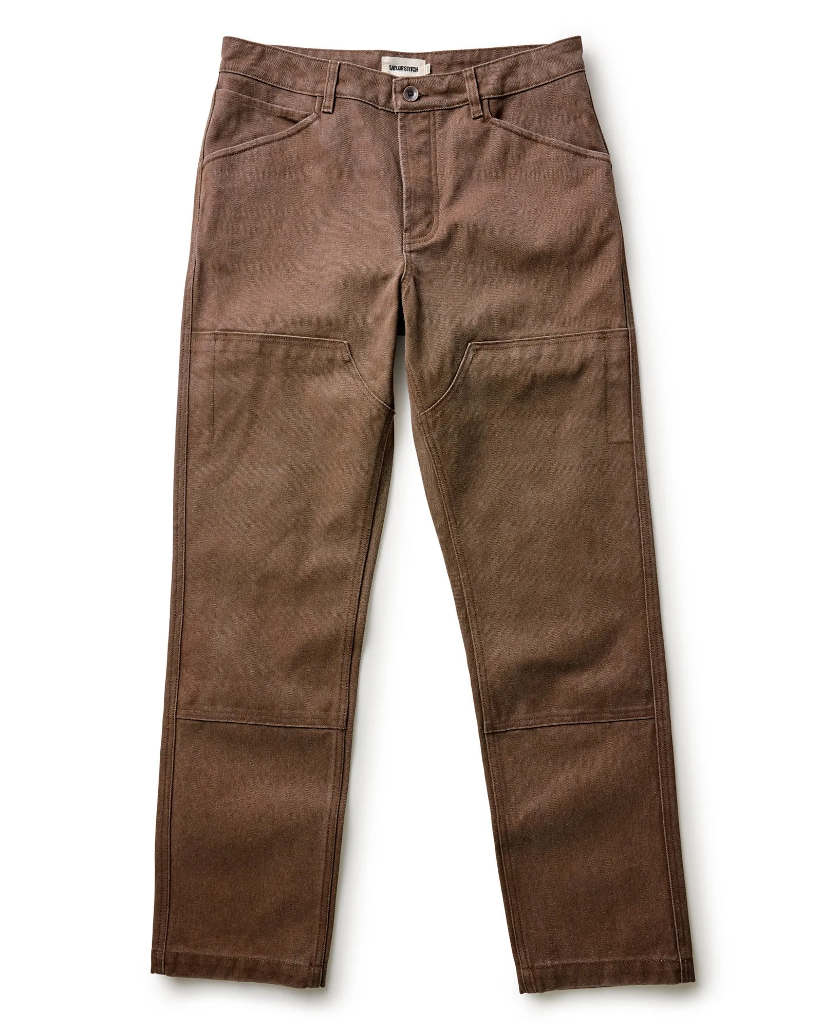 Low Maintenance The Chore Pant in Aged Penny Chipped Canvas