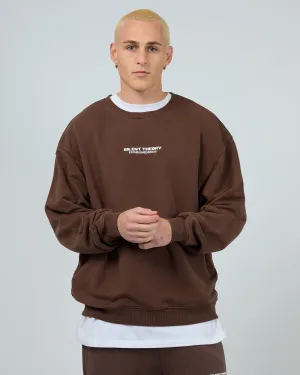 Essential Theory Crew Chocolate Silk product houndstooth sophistication