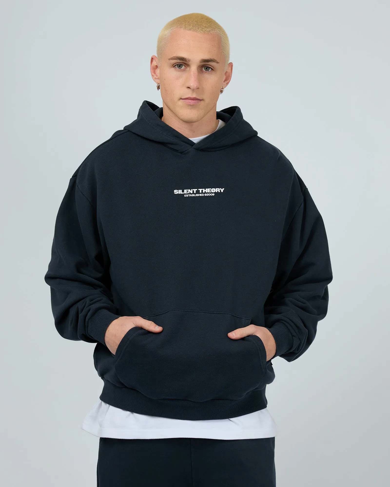 fit for home Metallic colors Essential Theory Hoodie Navy