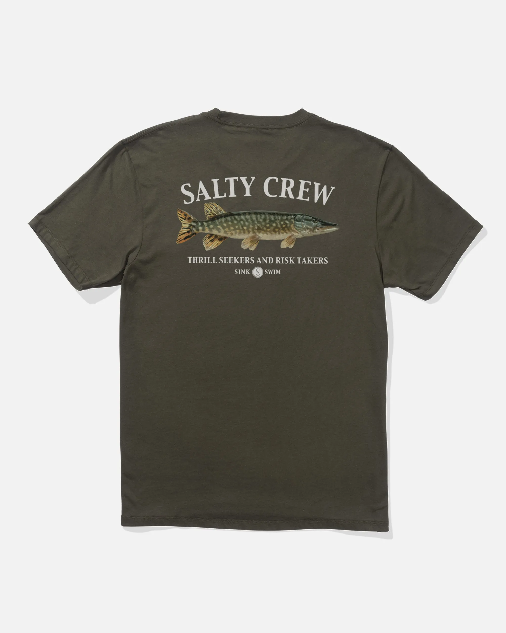 Euro Pike Premium S/S Tee - Dusty Olive family gathering