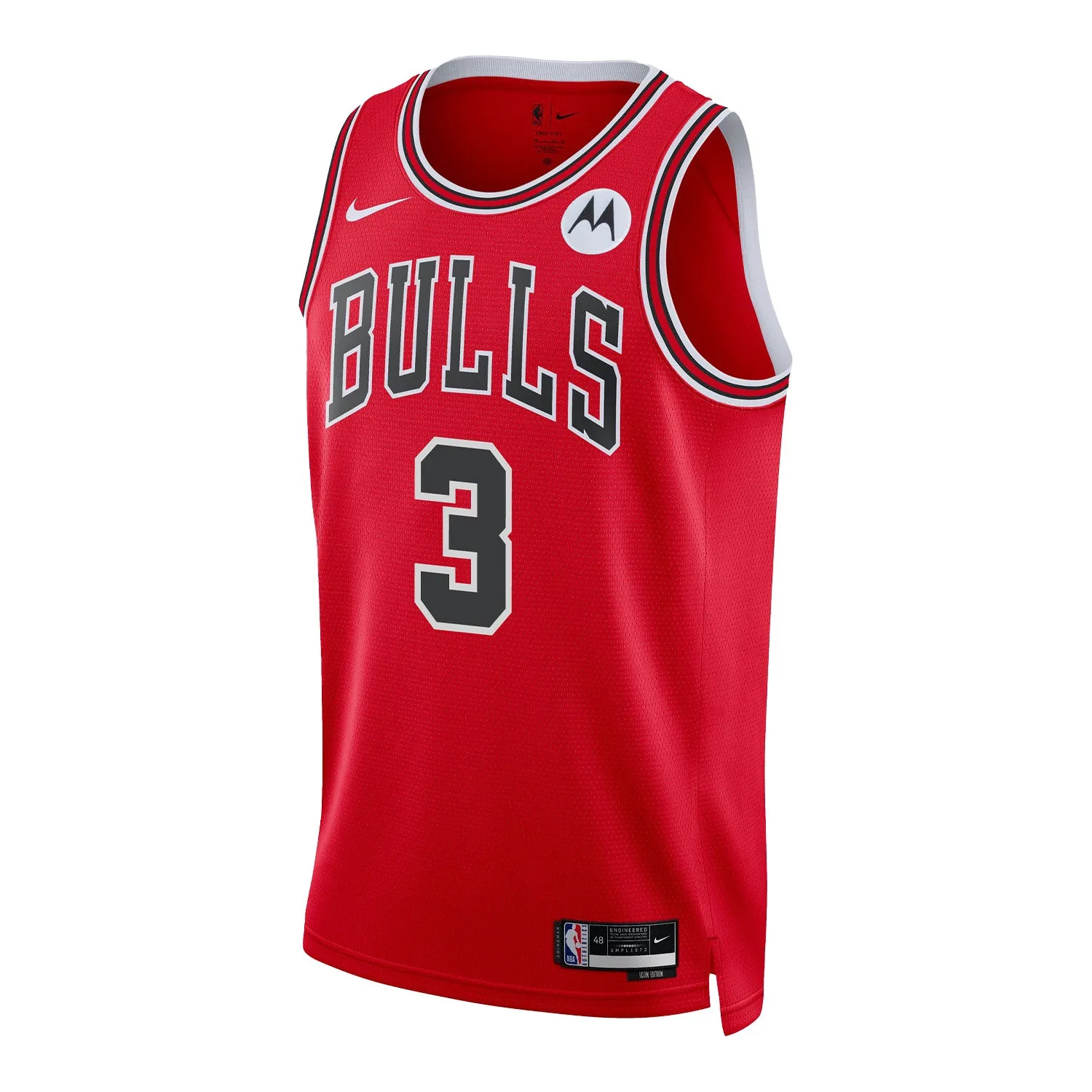 Elastic Cuff Retention Chicago Bulls Josh Giddey Icon Edition Swingman Jersey