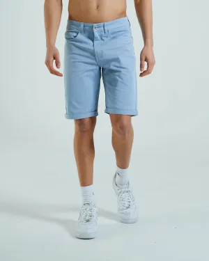 Summer Ready Ben 5 Pocket Short Blue Fog