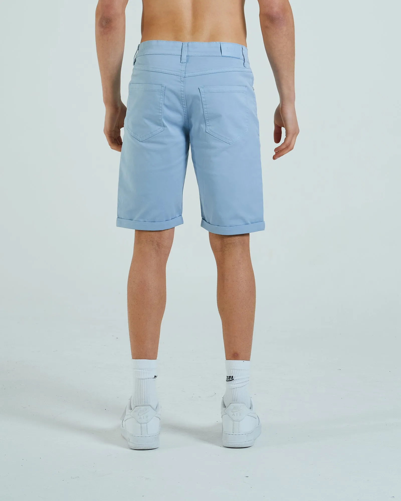 Quick Fit Style Beach Ready Shorts Ben 5 Pocket Short Blue Fog