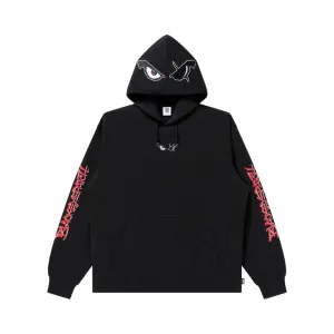 EVIL EYE LOGO HOODIE BLACK Beach Style